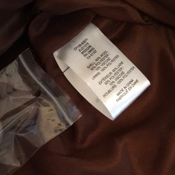 Pendleton, NWT, Tweed Walker Wool Coat, size 18 Petite. Beautiful “British Tweed - Picture 7 of 11